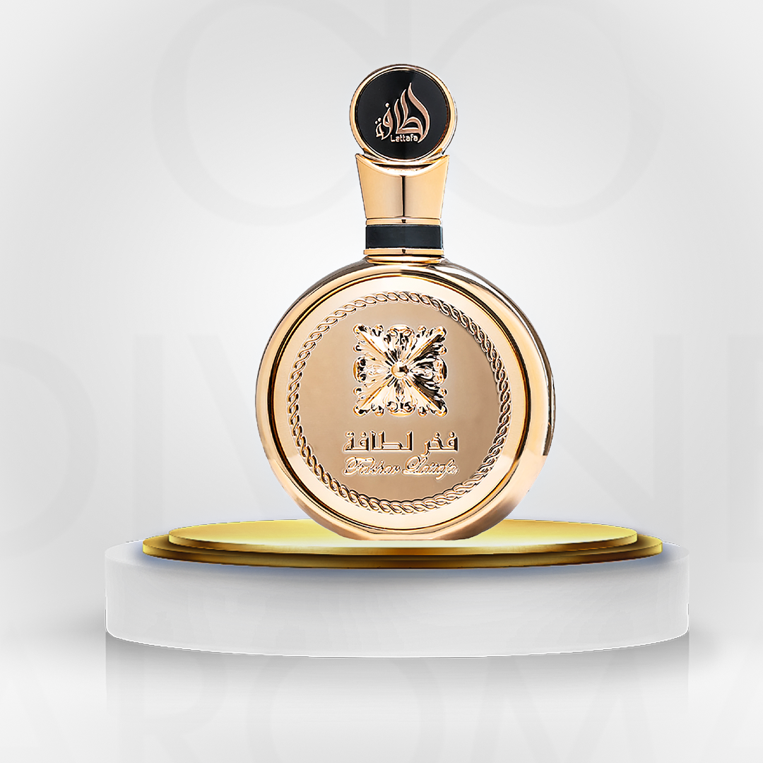 Fhakar Gold Lattafa 100ml Eau de parfum (unissex).