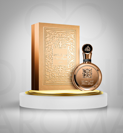 Fhakar Gold Lattafa 100ml Eau de parfum (unissex).